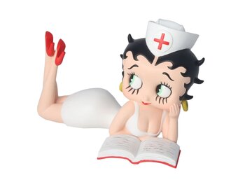 Figurine: Betty Boop Nurse Lying Down
