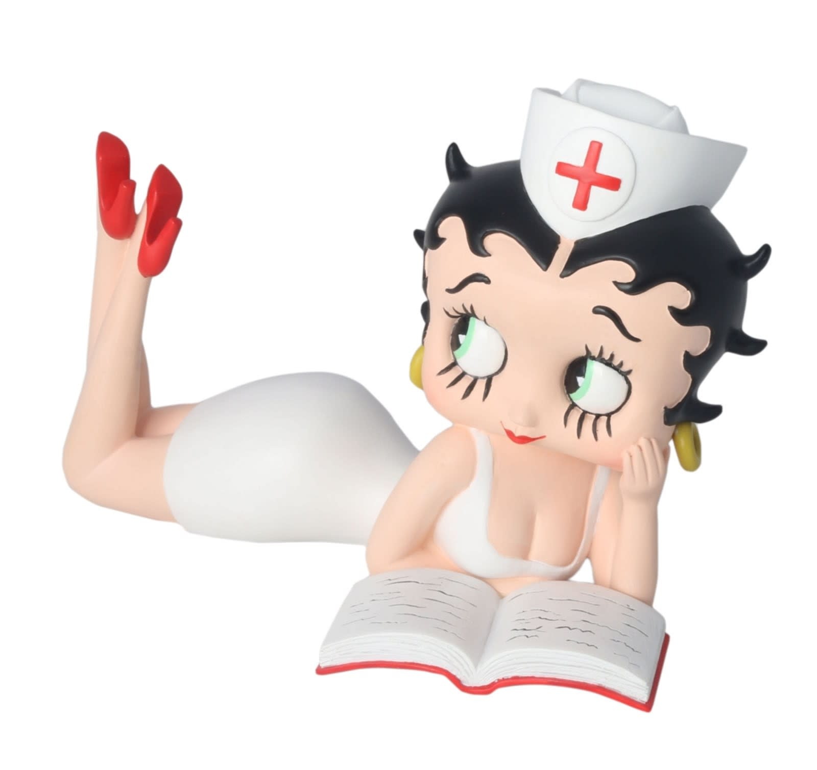 Figurine: Betty Boop Nurse Lying Down
