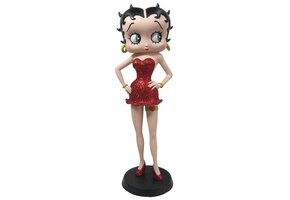 Figurine: Betty Boop Garter (Red Glitter)