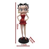 Figurine: Betty Boop Garter (Red Glitter)