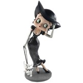 Figurine: Betty Boop - Walking Pudgy Black Glitter