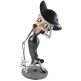 Figurine: Betty Boop - Walking Pudgy Black Glitter