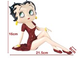 Figurine: Betty Boop Demure (Red Glitter Dress)