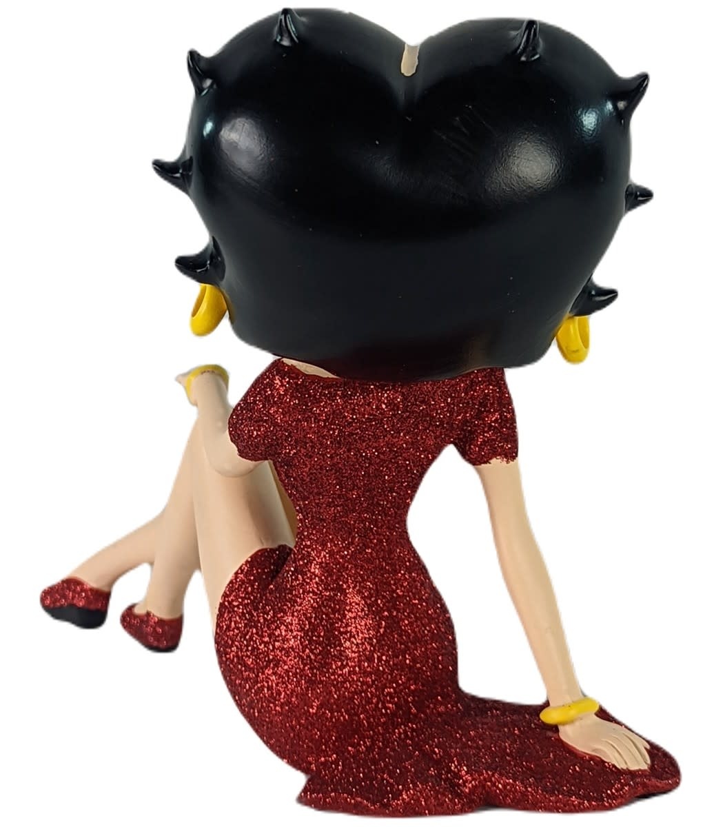 Figurine: Betty Boop - Demure (Red Glitter Dress)