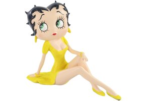 Figurine: Betty Boop Demure (Yellow Glitter Dress)