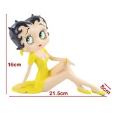 Figurine: Betty Boop - Demure (Yellow Glitter Dress)
