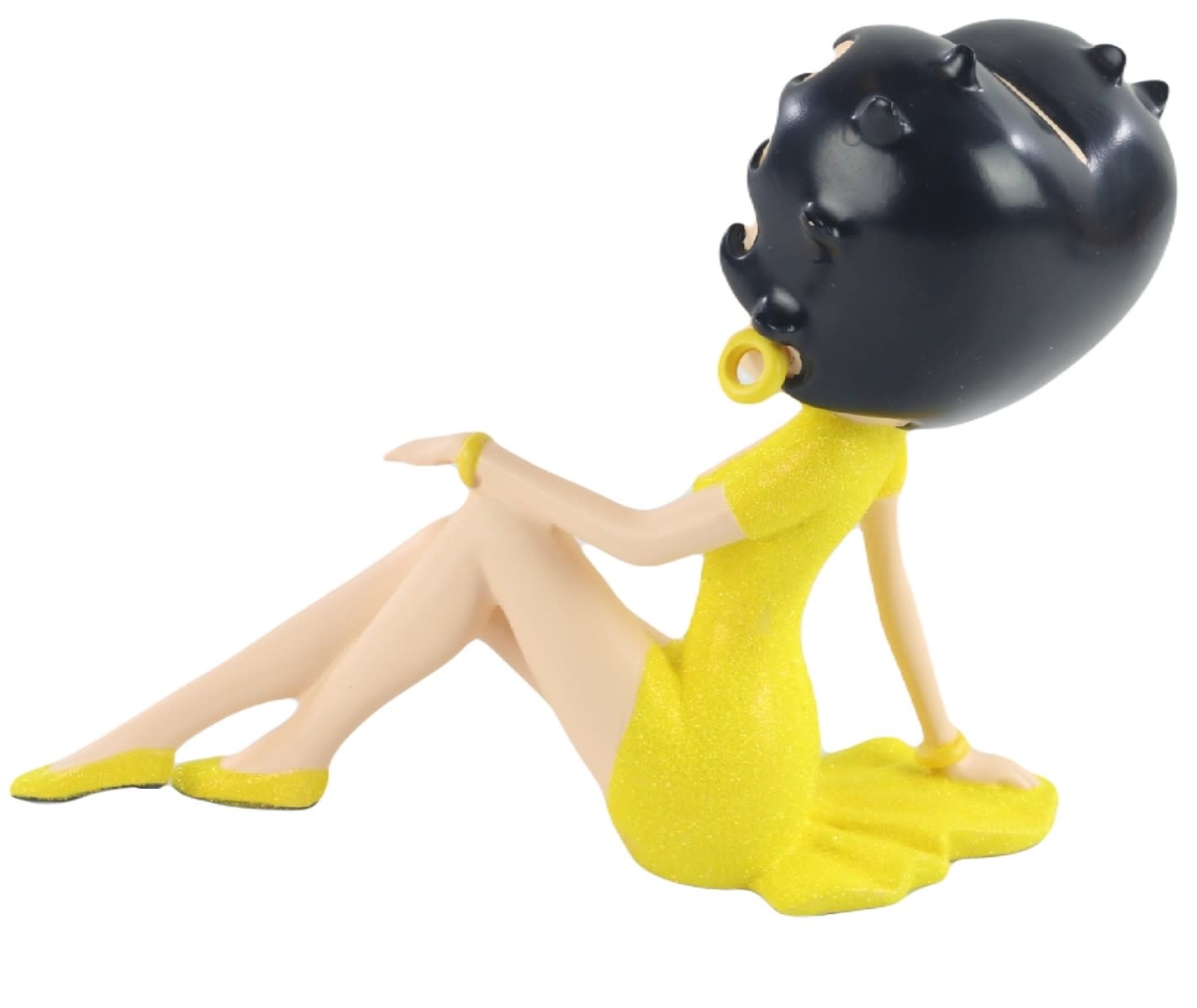 Figurine: Betty Boop Demure (Yellow Glitter Dress)