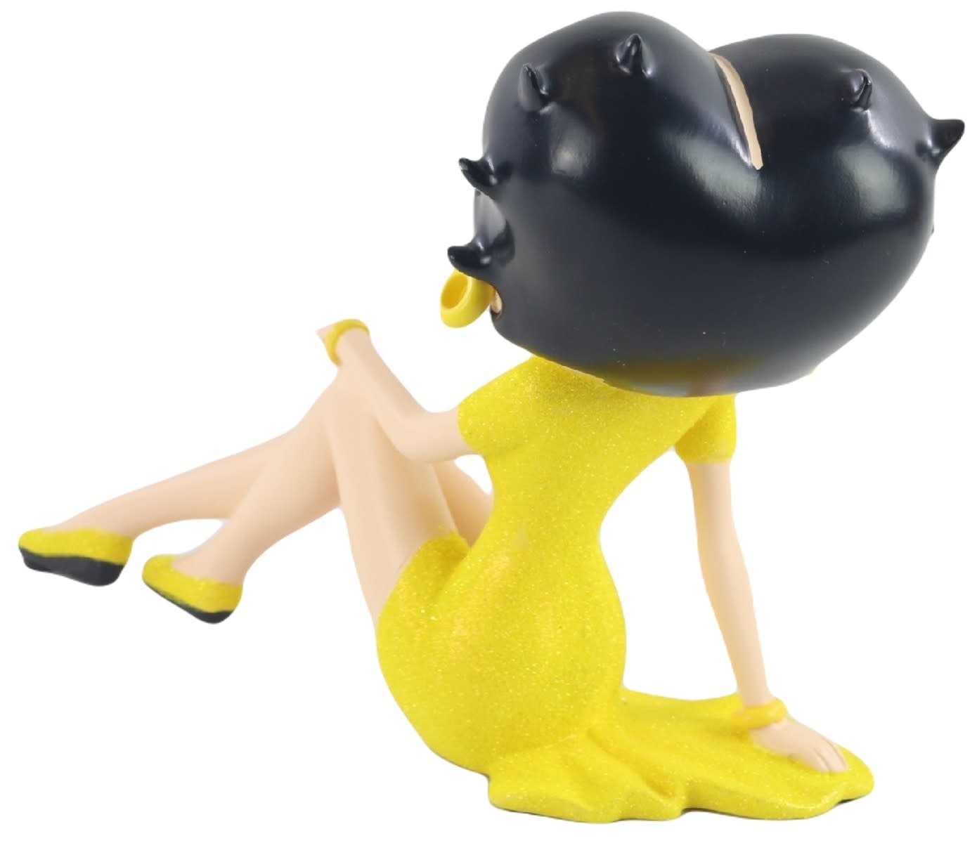 Figurine: Betty Boop - Demure (Yellow Glitter Dress)