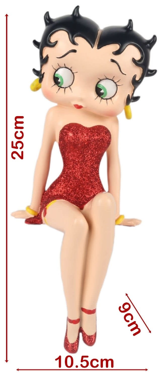 Figurine: Betty Boop - Shelf Sitter Red Dress