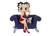 Figurine: Betty Boop On Settee