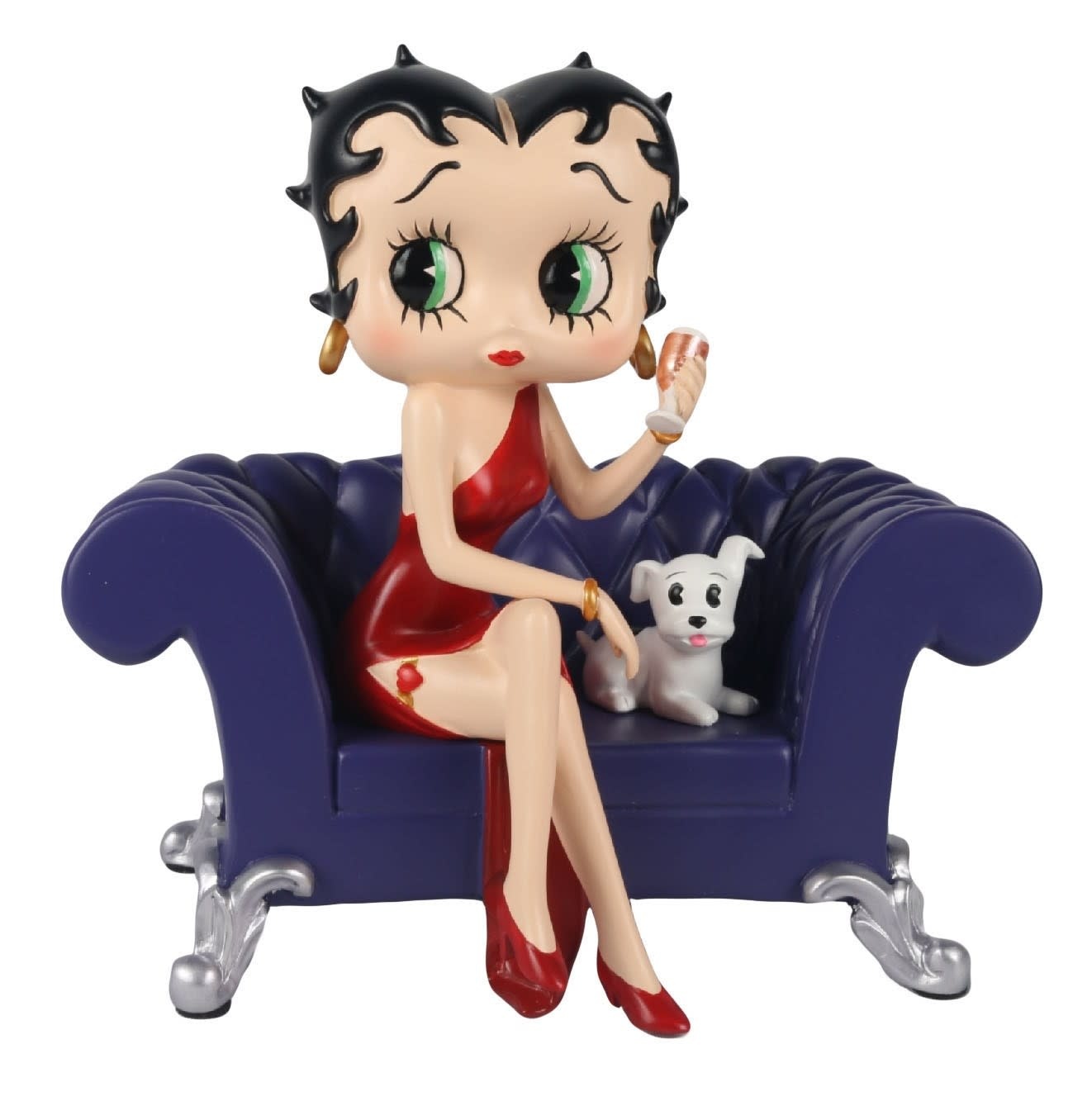 Figurine: Betty Boop - On Settee