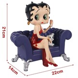 Figurine: Betty Boop On Settee