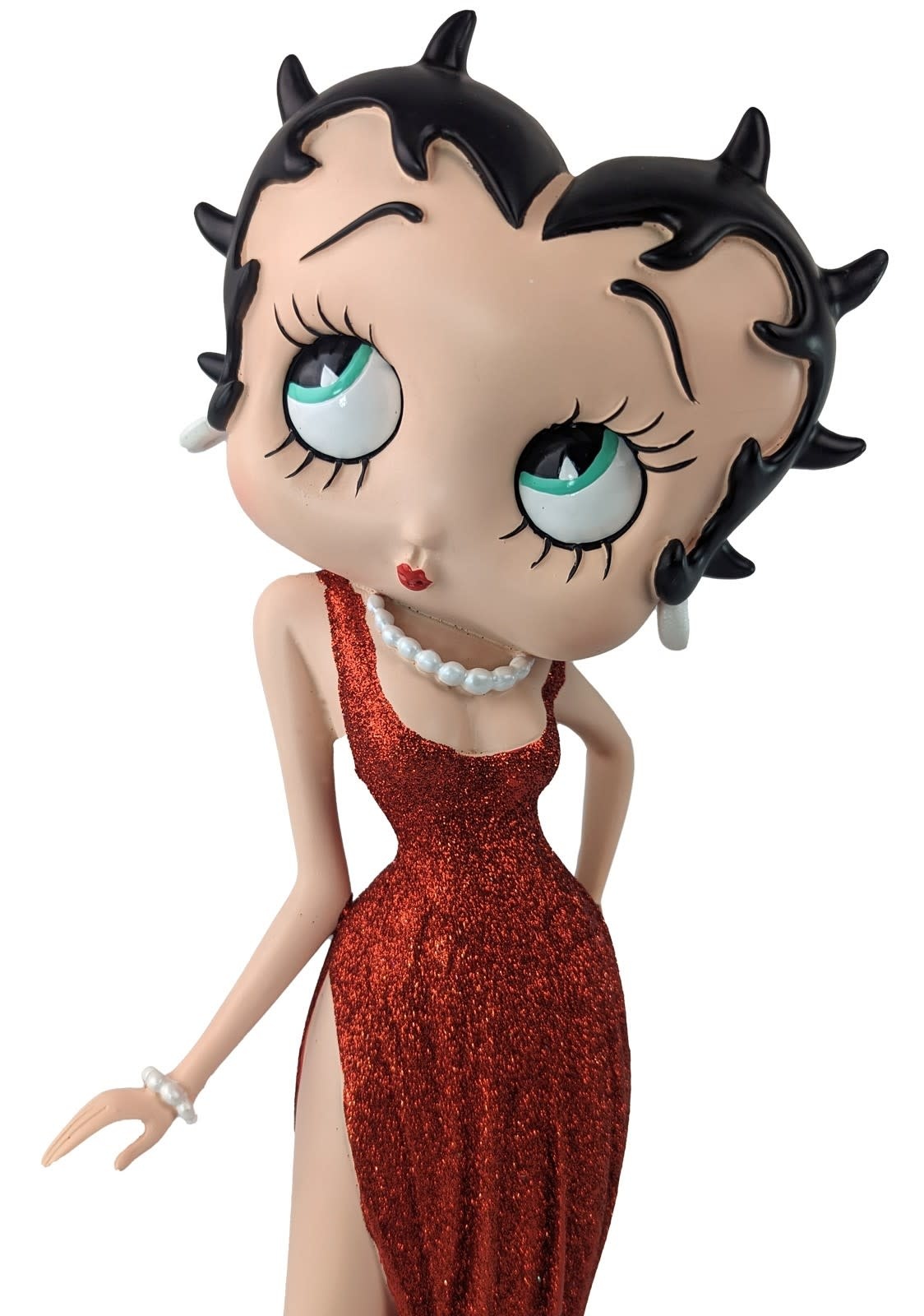 Figurine: Betty Boop - Evening Dress Red Glitter