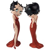 Figurine: Betty Boop Evening Dress Red Glitter