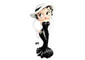 Figurine: Betty Boop Madam 3ft (Black Glitter Dress)