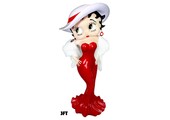 Figurine: Betty Boop Madam 3ft (Red Glitter Dress)