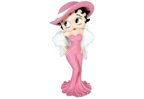 Figurine: Betty Boop Madam 3ft (Pink Glitter Dress)