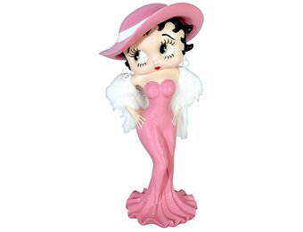 Figurine: Betty Boop Madam 3ft (Pink Glitter Dress)