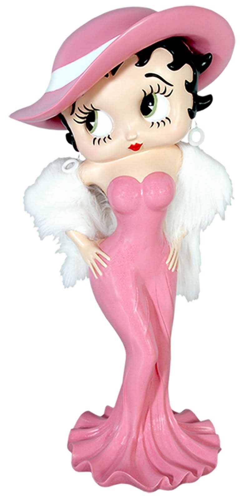 Figurine: Betty Boop - Madam 3ft (Pink Glitter Dress)