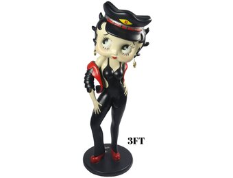 Figurine: Betty Boop Biker Girl - 108cm