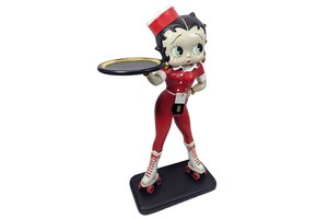 Figurine: Betty Boop Rollerskate Waitress 3ft