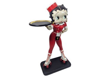 Figurine: Betty Boop Rollerskate Waitress 3ft
