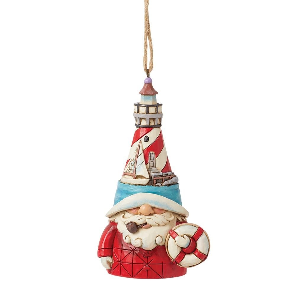Hanging Ornament: Lighthouse Gnome