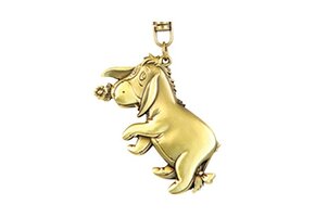 Sleutelhanger: Eeyore - Winnie-the-Pooh Pewter-Keychain
