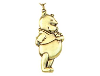Sleutelhanger: Winnie-the-Pooh Pewter-Keychain