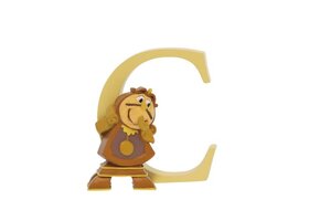 Figurine: C - Cogsworth by Disney Showcase