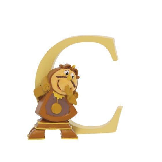 Figurine: C - Cogsworth by Disney Showcase