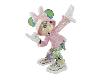Figurine: Minnie- Pop With Electroplating Finish