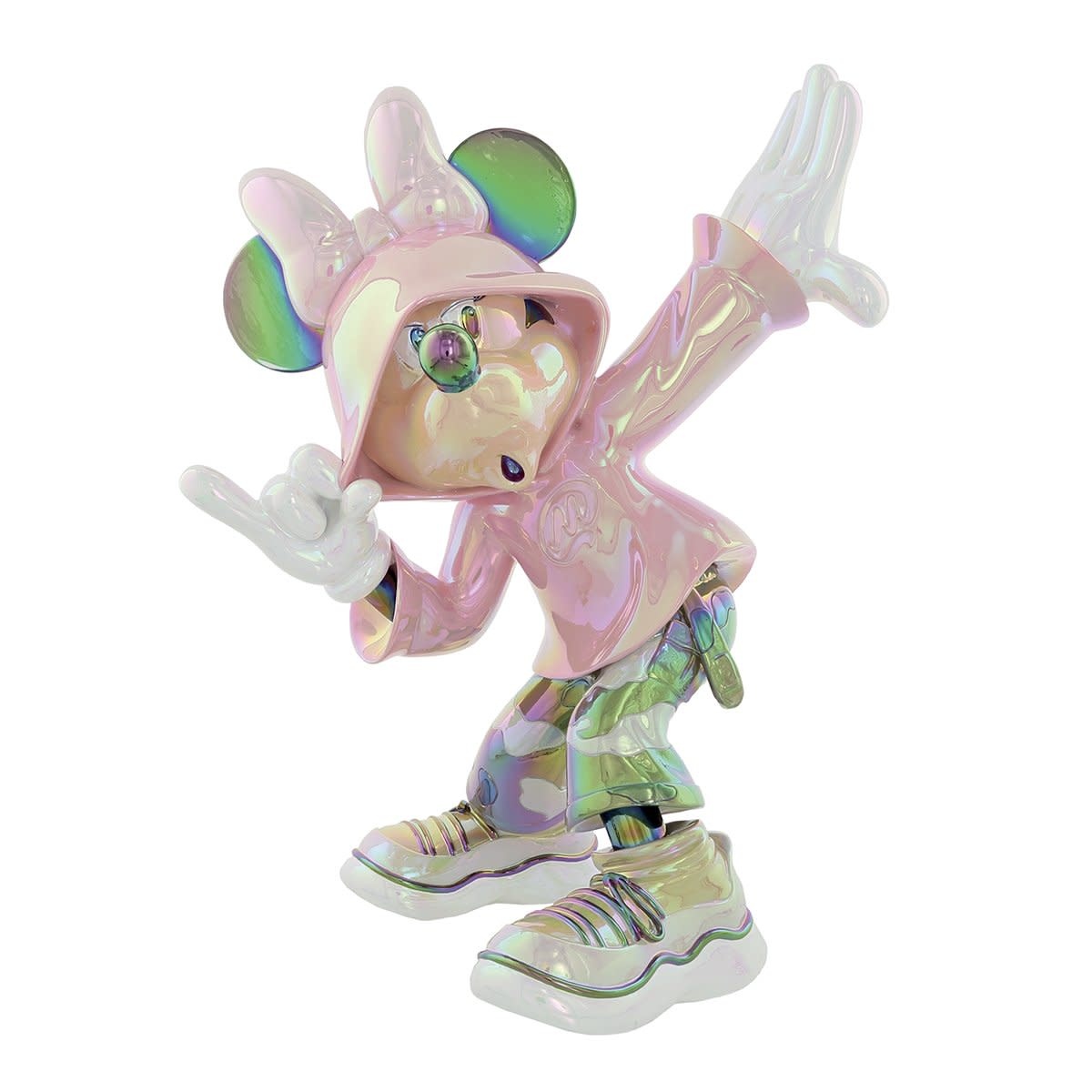 Figurine: Minnie- Pop With Electroplating Finish