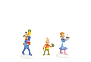 The Grinch Village by D56: Who Friends (Set of 3)