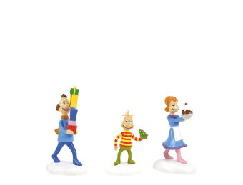 The Grinch Village by D56: Who Friends (Set of 3)
