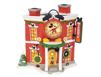 Disney Village by D56: Mickey's Alarm Clock Shop