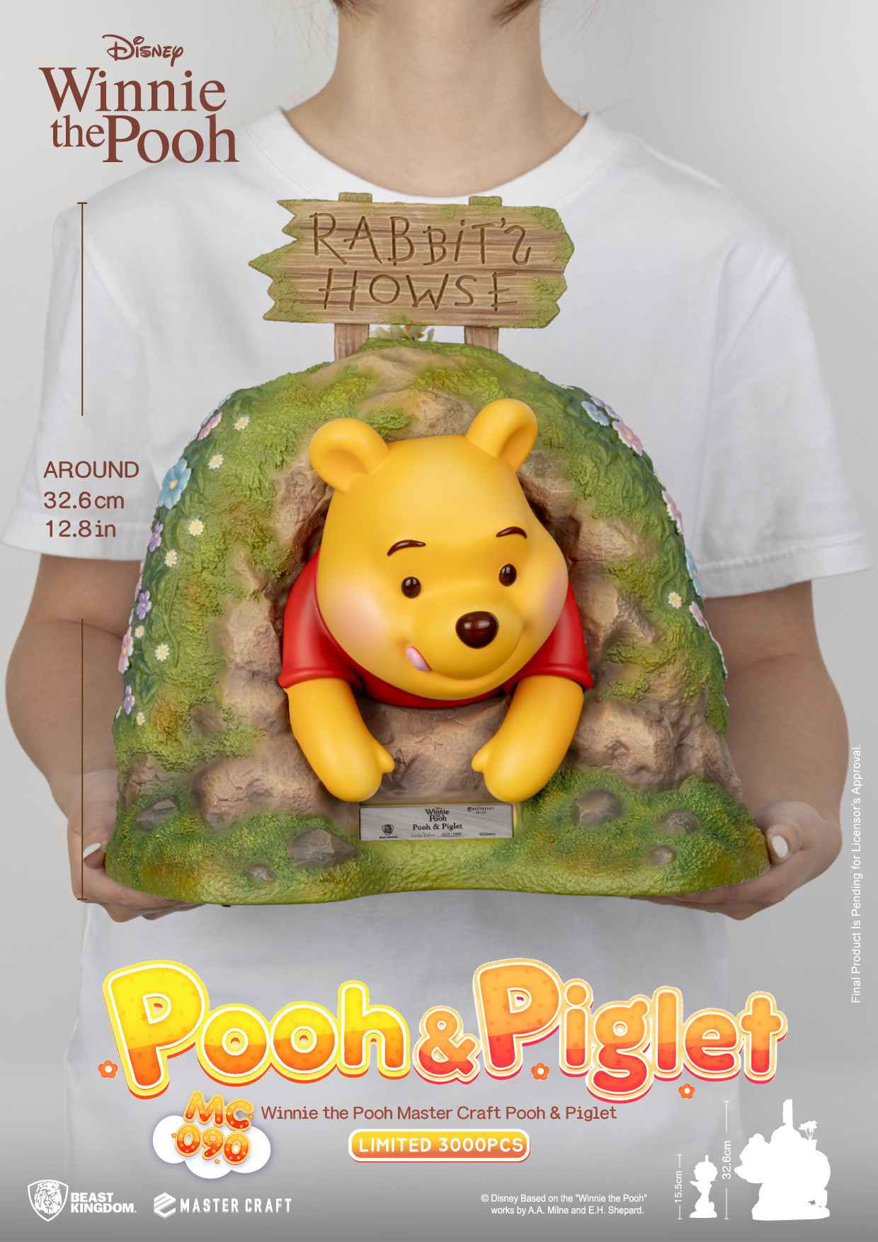 Mastercraft: Statue Pooh & Piglet