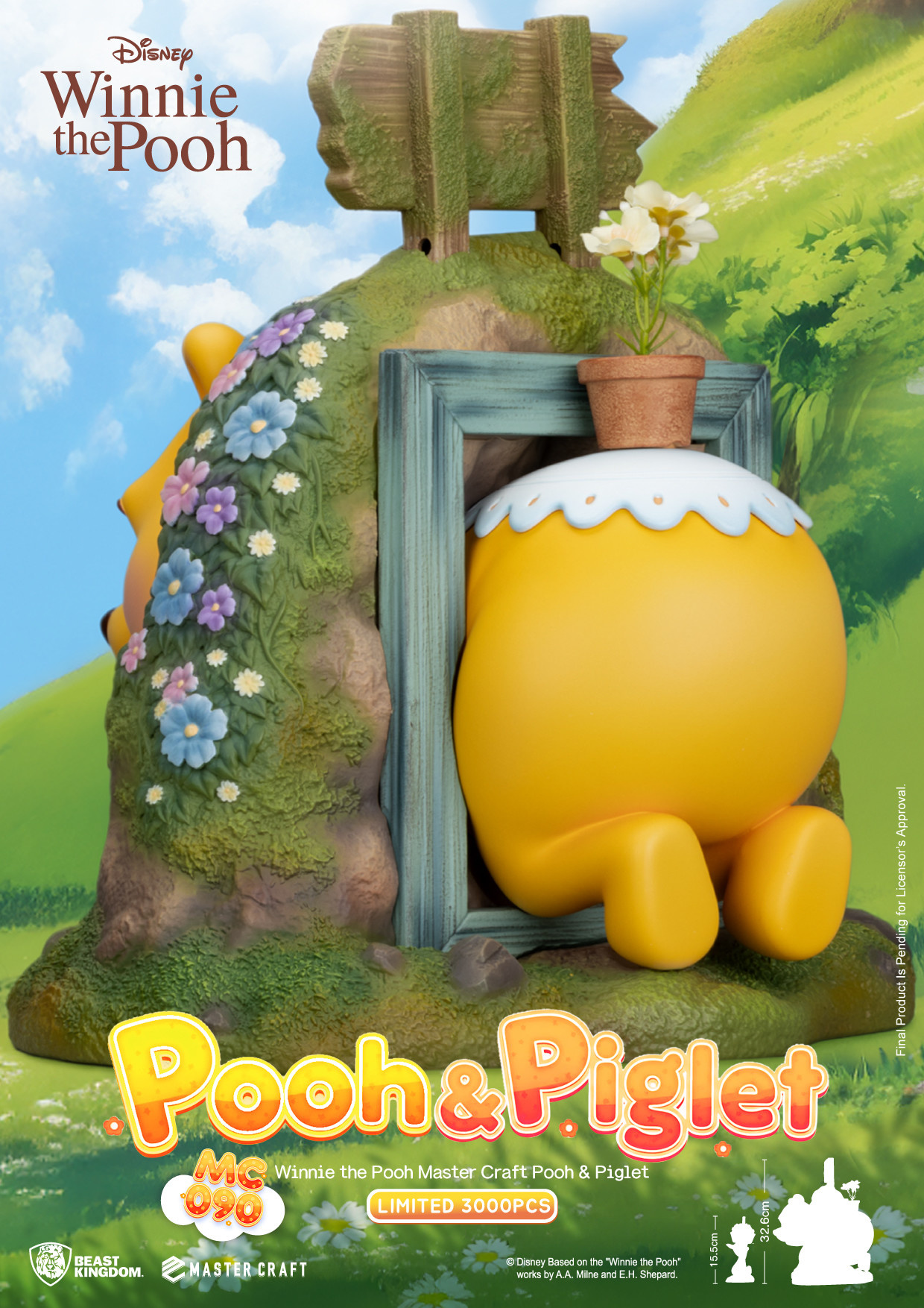 Mastercraft: Statue Pooh & Piglet