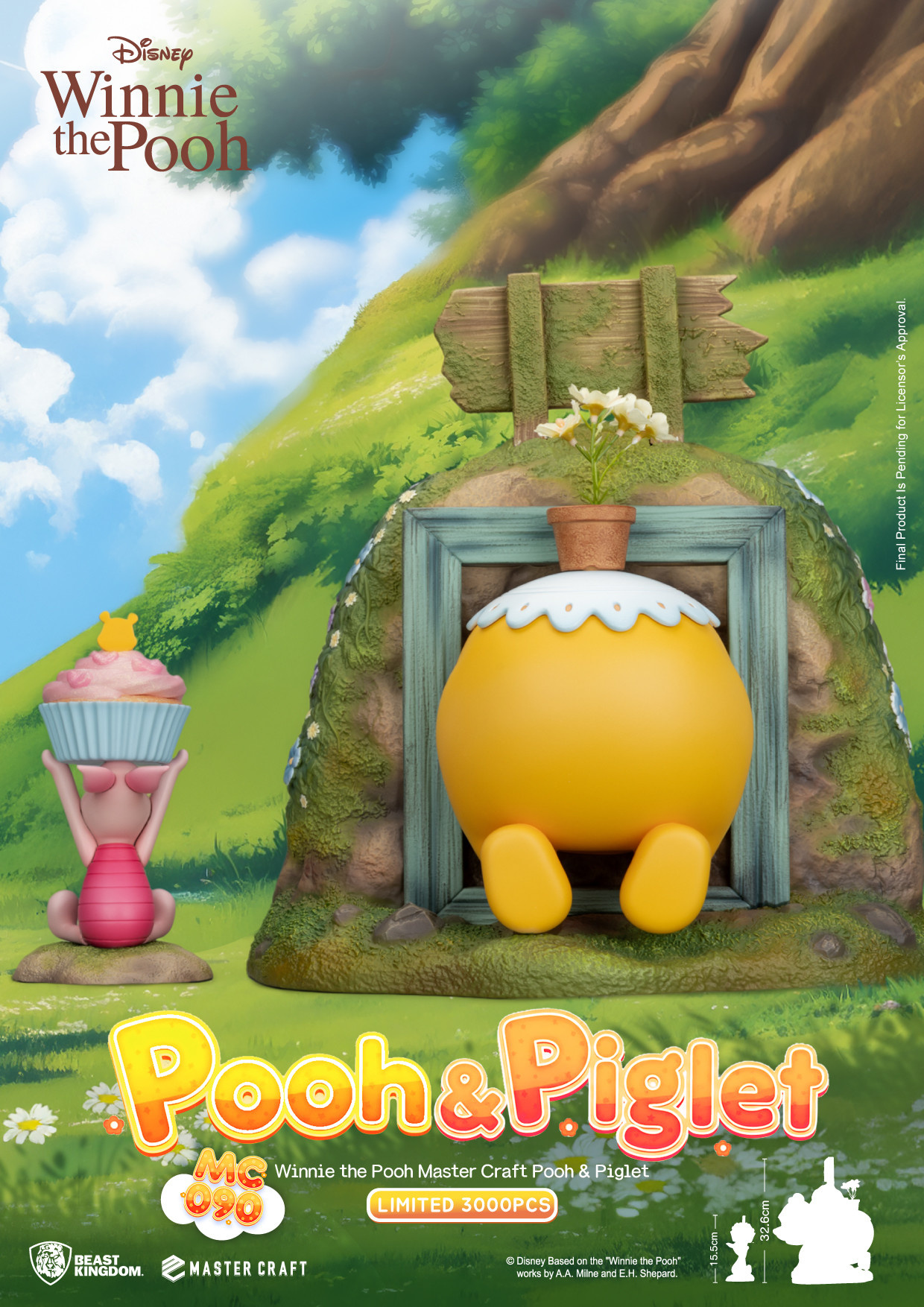 Mastercraft: Statue Pooh & Piglet