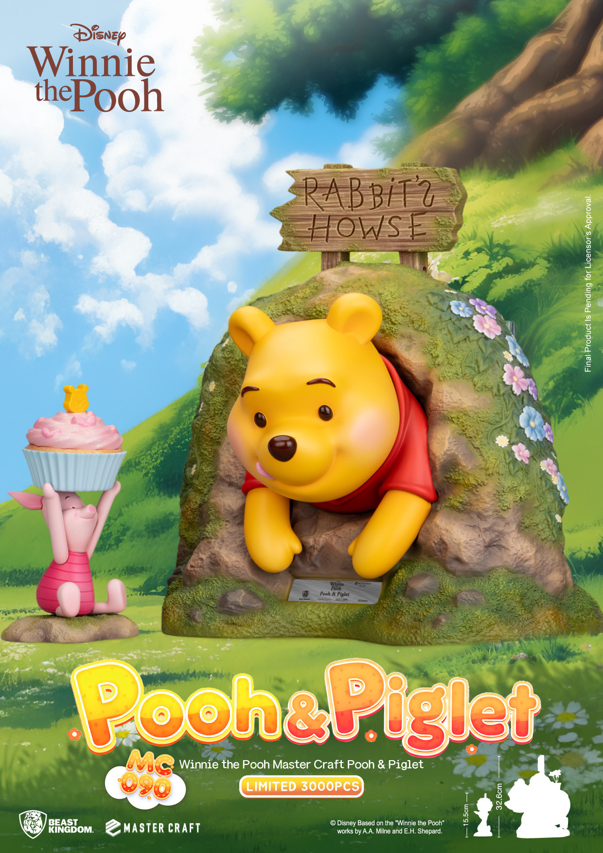 Mastercraft: Statue Pooh & Piglet