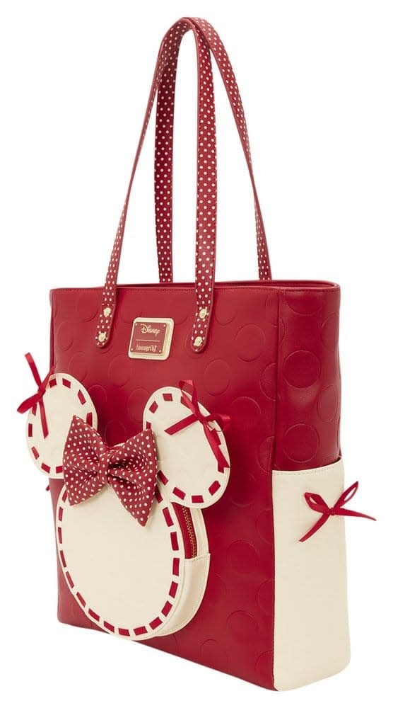 Schoudertas: Loungefly -  Tote Bag Minnie Mouse -Rock the Dots