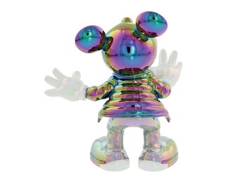 Figurine: Mickey Laughing - E/PLT FINISH