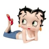 Figurine: Betty Boop - Lying Down Sunny Day