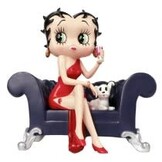 Figurine: Betty Boop - On Settee