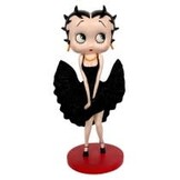 Figurine: Betty Boop - Cool Breeze (Blk Glitter) Sm