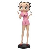 Figurine: Betty Boop - Hairdresser Pink