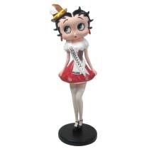 Figurine: Betty Boop - In 50's Costume (With Fabric Clothes)