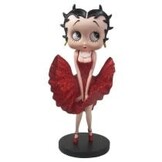 Figurine: Betty Boop - Cool Breeze (Red Glitter)