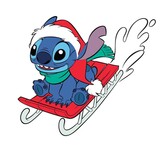 Figurine: Stitch - Christmas Moment