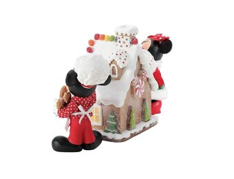 Figurine: Mickey and Minnie's  - Gingerbread House